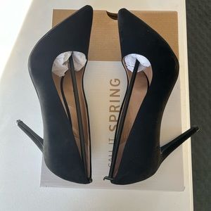 Call it Spring suede heels size 7.5